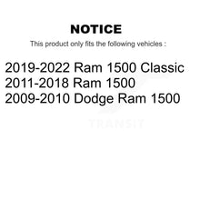 Charger l'image dans la galerie, Front Rear Disc Brake Caliper Left Right Side Kit For Ram 1500 Classic Dodge