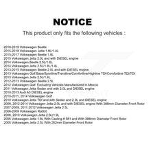 Load image into Gallery viewer, Front Disc Brake Caliper Kit For Volkswagen Jetta Beetle Golf Rabbit Audi A3