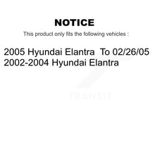 Charger l'image dans la galerie, Front Brake Caliper Left Right Side (Driver Passenger) Kit For Hyundai Elantra