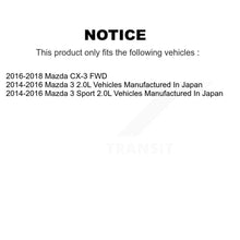 Charger l'image dans la galerie, Front Brake Caliper Left Right Driver Passenger Side Kit For Mazda 3 CX-3 Sport