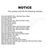 Load image into Gallery viewer, Front Brake Caliper Kit For INFINITI Nissan Murano G37 EX35 370Z G35 QX50 QX70