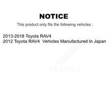Load image into Gallery viewer, Rear Disc Brake Caliper Left Right Side (Driver Passenger) Kit For Toyota RAV4