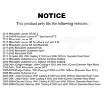 Load image into Gallery viewer, Rear Brake Caliper Kit For Jeep Patriot Dodge Compass Avenger Chrysler Sebring