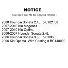 Charger l'image dans la galerie, Rear Brake Caliper Left Right Side Kit For Hyundai Sonata Kia Optima Magentis