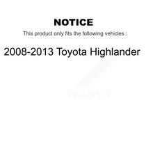 Charger l'image dans la galerie, Rear Disc Brake Caliper Left Right Side Kit For 2008-2013 Toyota Highlander