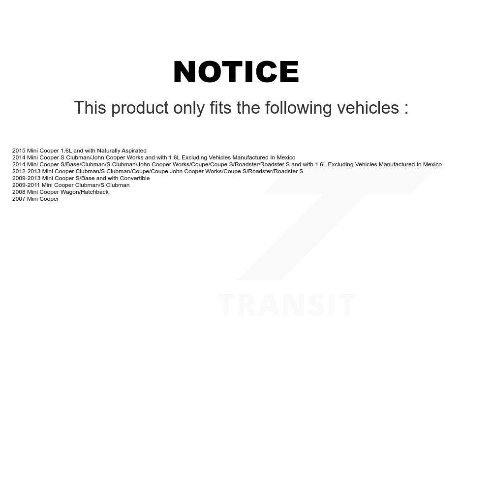 Rear Disc Brake Caliper Left Right Side (Driver Passenger) Kit For Mini Cooper