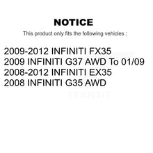Charger l'image dans la galerie, Rear Brake Caliper (Left Right) Kit For INFINITI QX50 EX35 FX35 QX70 FX37 EX37