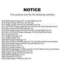 Load image into Gallery viewer, Rear Disc Brake Caliper Kit For Dodge Chrysler 300 Charger Challenger Magnum