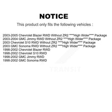 Load image into Gallery viewer, Rear Brake Caliper Left Right Kit For Chevrolet GMC Blazer S10 Sonoma Jimmy RWD