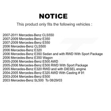 Charger l'image dans la galerie, Rear Brake Caliper Kit For Mercedes-Benz E350 E320 E500 SL500 CLS550 CLS500 E550
