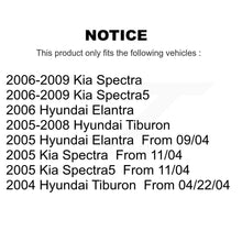 Charger l'image dans la galerie, Rear Disc Brake Caliper Kit For Kia Hyundai Spectra Elantra Tiburon Spectra5