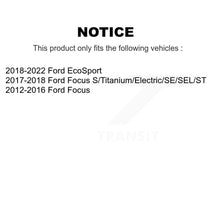 Charger l'image dans la galerie, Rear Brake Caliper Left Right Driver Passenger Side Kit For Ford Focus EcoSport