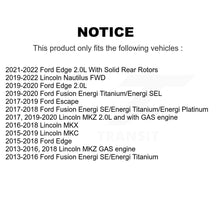 Load image into Gallery viewer, Rear Brake Caliper Kit For Ford Escape Edge Fusion Lincoln MKC MKX Nautilus MKZ