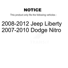Charger l'image dans la galerie, Rear Brake Caliper Left Right Driver Passenger Kit For Jeep Liberty Dodge Nitro