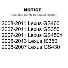 Charger l'image dans la galerie, Rear Brake Caliper Left Right Side Kit For Lexus IS350 GS350 GS450h GS430 GS460