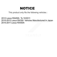 Load image into Gallery viewer, Front Rear Brake Caliper Left Right Driver Passenger Kit For Lexus RX350 RX450h