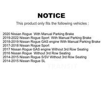 Charger l'image dans la galerie, Front Rear Brake Caliper Left Right Driver Passenger Kit For Nissan Rogue Sport