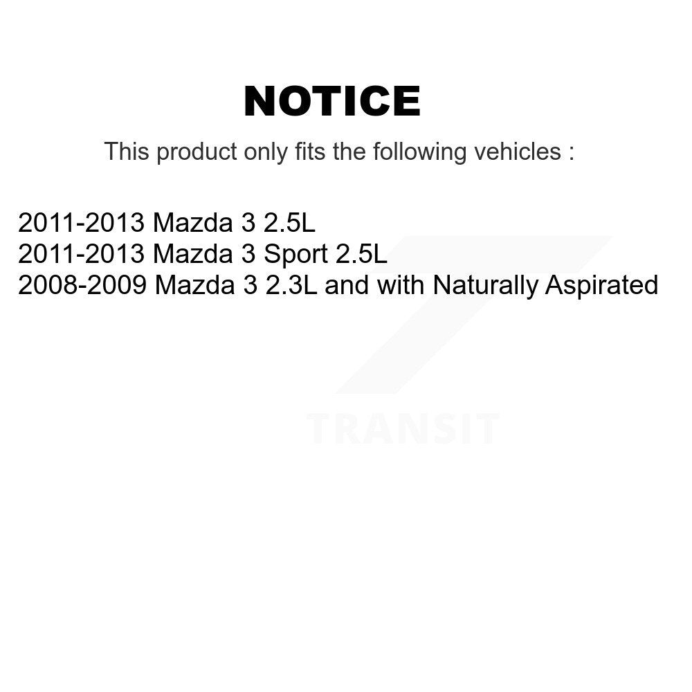 Front Rear Brake Caliper Left Right Driver Passenger Side Kit For Mazda 3 Sport