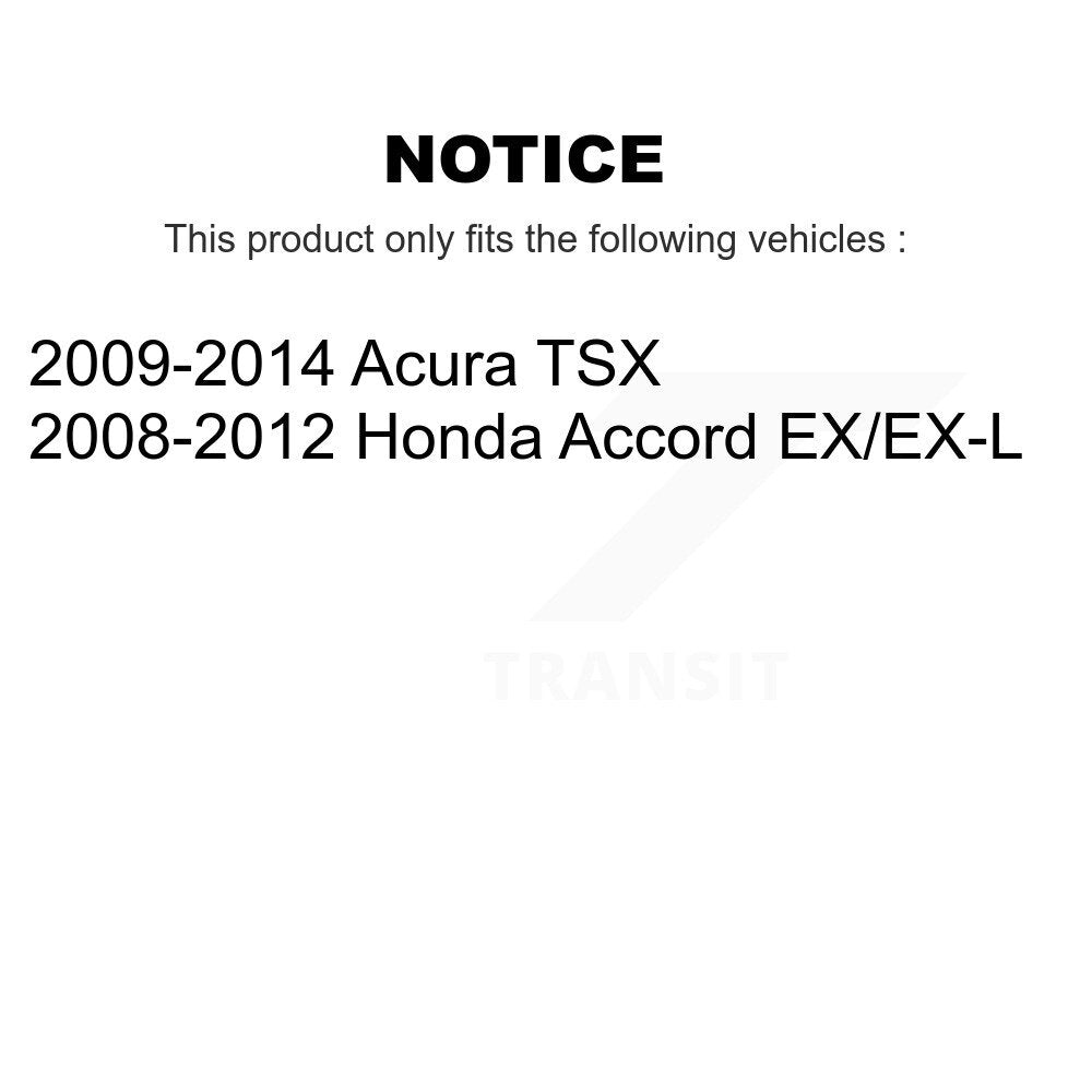 Front Rear Disc Brake Caliper Left Right Side Kit For Honda Accord Acura TSX
