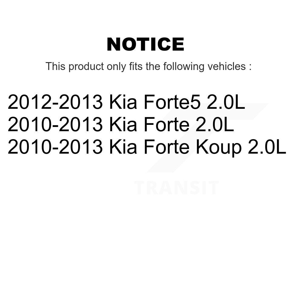 Front Rear Disc Brake Caliper Left Right Side Kit For Kia Forte Koup Forte5 2.0L