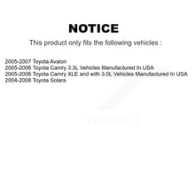 Charger l'image dans la galerie, Front Rear Disc Brake Caliper Left Right Side Kit For Toyota Camry Solara Avalon