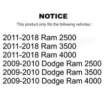 Charger l'image dans la galerie, Front Brake Caliper Left Right Driver Passenger Kit For Ram 3500 2500 Dodge 4000