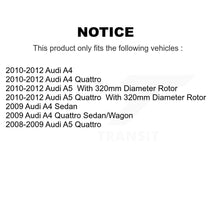 Load image into Gallery viewer, Front Rear Brake Caliper Left Right Side (Driver Passenger) Kit For Audi A4 Quattro A5 KBC-100776