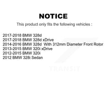 Charger l'image dans la galerie, Front Rear Brake Caliper Left Right (Driver Passenger) Kit For BMW 320i xDrive 328i 328d KBC-100799
