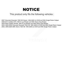 Charger l'image dans la galerie, Front Rear Disc Brake Caliper Kit For Cadillac DTS Chevrolet GMC Sierra 1500 HD Silverado KBC-100815