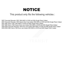 Charger l'image dans la galerie, Front Rear Brake Caliper (Left Right) Kit For Chevrolet GMC Silverado 1500 Sierra Classic KBC-100817