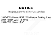 Charger l'image dans la galerie, Front Rear Disc Brake Caliper Left Right Side (Driver Passenger) Kit For Nissan LEAF KBC-100872