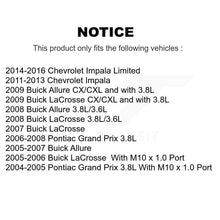 Charger l'image dans la galerie, Rear Brake Rotor Ceramic Pad Kit With Calipers For Chevrolet Impala Pontiac Grand Prix