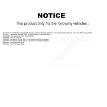Load image into Gallery viewer, Rear Brake Caliper Rotor &amp; Ceramic Pad Kit For Ford F-450 Super Duty F-550 International KC8-100050T