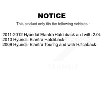 Load image into Gallery viewer, Rear Disc Brake Caliper Rotors And Ceramic Pads Kit For Hyundai Elantra KC8-100107T