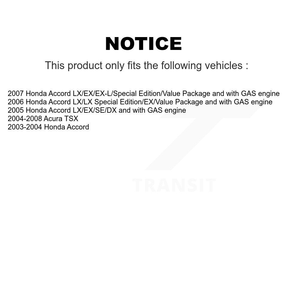 Rear Disc Brake Caliper Rotors And Ceramic Pads Kit For Honda Accord Acura TSX KC8-100123T
