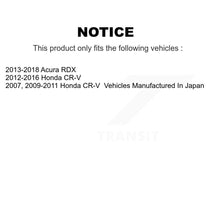 Load image into Gallery viewer, Rear Disc Brake Caliper Rotors And Ceramic Pads Kit For Honda CR-V Acura RDX KC8-100157T