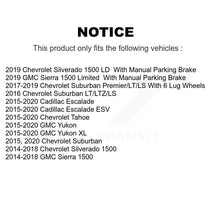 Load image into Gallery viewer, Rear Brake Caliper Rotor &amp; Ceramic Pad Kit For GMC Chevrolet Sierra 1500 Silverado Tahoe KC8-100188T