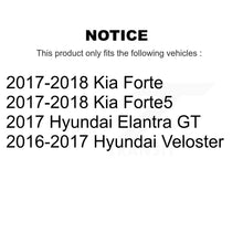 Load image into Gallery viewer, Rear Brake Caliper Rotor &amp; Ceramic Pad Kit For Kia Forte Hyundai Forte5 Veloster Elantra KC8-100263T