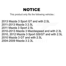 Load image into Gallery viewer, Rear Disc Brake Caliper Rotors And Ceramic Pads Kit For Mazda 3 Sport KC8-100279T