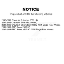 Load image into Gallery viewer, Rear Brake Caliper Rotor Ceramic Pad Kit For GMC Chevrolet Sierra 2500 HD Silverado 3500 KC8-100290T