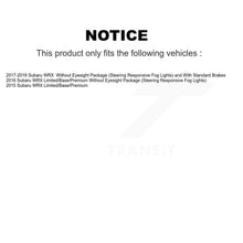 Load image into Gallery viewer, Rear Disc Brake Caliper Rotors And Ceramic Pads Kit For Subaru WRX KC8-100333T