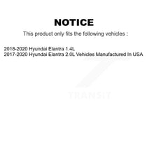 Load image into Gallery viewer, Front Disc Brake Caliper Rotors And Ceramic Pads Kit For Hyundai Elantra KC8-100362T