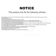 Charger l'image dans la galerie, Front Brake Caliper Rotor Ceramic Pad Kit For Hyundai Sonata Kia Kona Electric Optima EV KC8-100372T