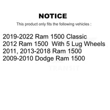 Load image into Gallery viewer, Front Disc Brake Caliper Rotors And Ceramic Pads Kit For Ram 1500 Classic Dodge KC8-100413T