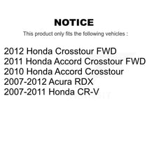 Load image into Gallery viewer, Front Disc Brake Caliper Rotor Ceramic Pad Kit For Honda CR-V Acura RDX Accord Crosstour KC8-100502T