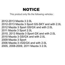 Load image into Gallery viewer, Front Disc Brake Caliper Rotors And Ceramic Pads Kit For Mazda 3 Sport KC8-100564T