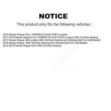Load image into Gallery viewer, Front Disc Brake Caliper Rotors And Ceramic Pads Kit For Nissan Rogue KC8-100605T