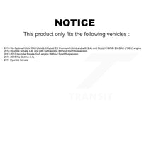 Load image into Gallery viewer, Front Disc Brake Caliper Rotors And Ceramic Pads Kit For Hyundai Sonata Kia Optima KC8-100671T