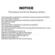 Load image into Gallery viewer, Front Brake Rotor &amp; Ceramic Pad Kit With Calipers For Toyota RAV4 Scion tC Matrix Vibe