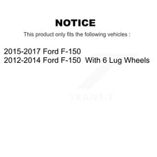 Load image into Gallery viewer, Front Disc Brake Rotors And Ceramic Pads Kit With Calipers For Ford F-150